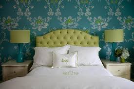 Lime Green Tufted Headboard With