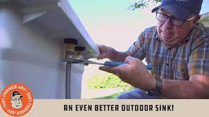 an even better outdoor sink you