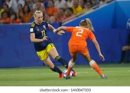 Stina blackstenius is representing sweden in the 2019 women's world cup championship. Stina Blackstenius Sweden Desiree Van Lunteren Stock Photo Edit Now 1443047333