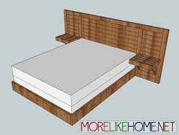 2x4 simple modern bed ana white