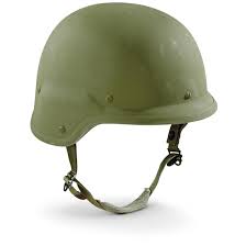 U S Military Surplus Pasgt Helmet With Kevlar Used