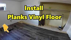 how to install vinyl plank flooring and