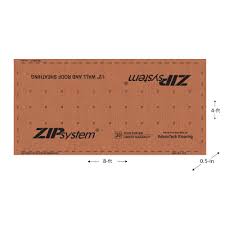 zip system 1 2 in x 4 ft x 8 ft utility