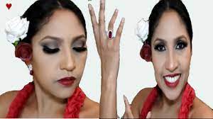flamenco dancer makeup simple
