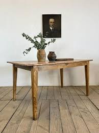 antique french fruitwood kitchen dining