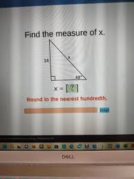 Answered Find The Measure Of X 14 Xx