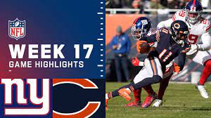 Giants vs. Bears Week 17 Highlights ...