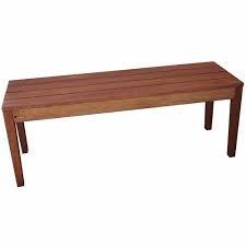 2 Seater Outdoor Wooden Bench