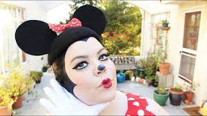 minnie mouse halloween costume makeup