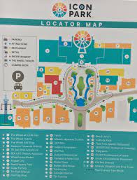 ICON Park locator map