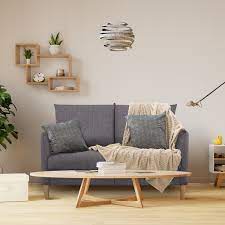 Homcom 54 Loveseat Sofa For Bedroom Modern Love Seats Furniture Upholstered Small Couch For Small Space Dark Grey Aosom Canada