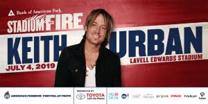2019 Stadium Of Fire With Keith Urban Presented By Americas
