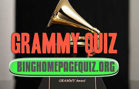 This quiz will provide 10 reward points. Bing Grammys Quiz Bing Homepage Quiz