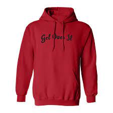 Get Over It Adult Hooded Sweatshirt - Walmart.com