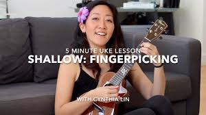 shallow ukulele fingerpicking tutorial