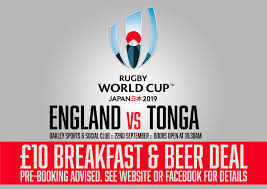 beer breakfast eng vs tonga rugby