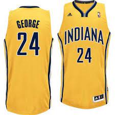 Paul clifton anthony george (born may 2, 1990) is an american professional basketball player for the los angeles clippers of the national basketball association (nba). Indiana Pacers Paul George 24 Adidas Swingman Nba Jersey Gold Indiana Pacers Nba Paul George Paul George