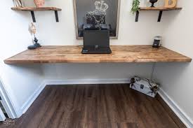 diy floating desk the navage patch
