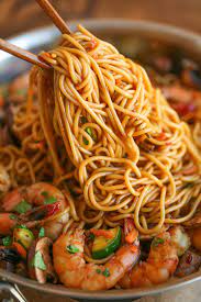 asian garlic noodles delicious