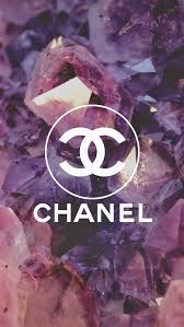 coco chanel logo diamonds iphone 8