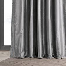 textured pinch pleat blackout curtain