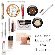 get the makeup look of ida lupino