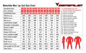 Size Charts Motopilot