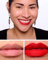 mac riri woo lipstick review photos