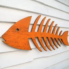 Fish Skeleton Fish Decor Fish Wall