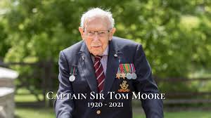 The veteran's send off is set to be spectacular with soldier pallbearers as. Captain Tom Moore On Twitter