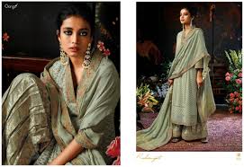 Ganga Fashion Ruhaniyat Designer Heavy Work Palazo Salwaar