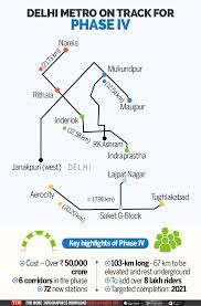 Savesave delhi metro map.pdf for later. Delhi Metro Delhi Metro Phase 4 Commissioning In 2025