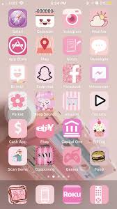 Pink icons ✓ download 101 pink icons free ✓ icons of all and for all, find the icon you need, save it to your favorites and download it free ! Home Screen Pink Theme Themes For Mobile Iphone Fun Pink Iphone
