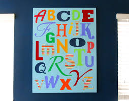 Diy Large Scale Alphabet Art Imagine