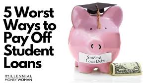 Reducing your student loan payments generally means taking longer to pay off your loans. 5 Worst Ways To Pay Off Student Loans