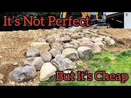 Building A Stone Retaining Wall Slope