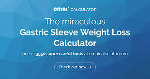 gastric sleeve weight loss calculator