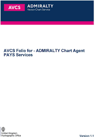 Avcs Folio For Admiralty Chart Agent Pays Services Pdf