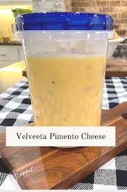 pimento cheese made with velveeta