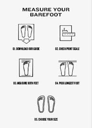 sizing guide barefoot shoes