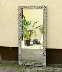 Mid Century Modern Mosaic Wall Mirror