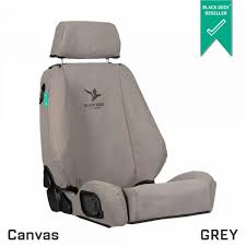 Toyota Hilux Black Duck Seat Covers