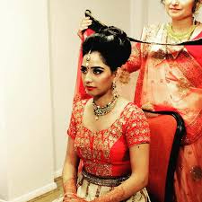 ilford based indian bridal party hair