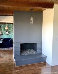 How To Paint A Fireplace From Vintage