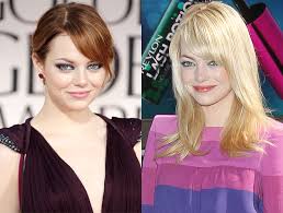 red or blonde emma stone tells us her