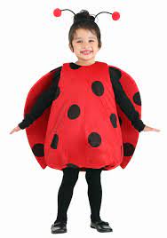 s toddler itty bitty ladybug costume kids s black red 4t fun costumes