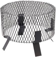 Finned louvers deflect rain or snow and prevent. Hy C 1414 Spark Arrestor Bird And Squirrel Screen 14 Diameter Chimney Caps Amazon Com