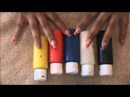 brushes paints for nail art you