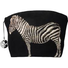 cosmetic bag zebra