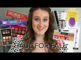 autumnal makeup haul from super